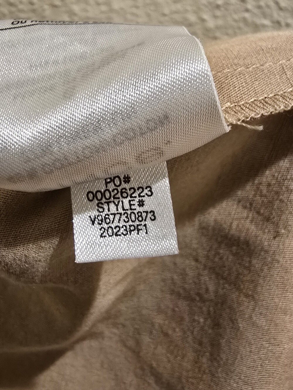 Vince Cotton Blend Pleated Flare Mini Skirt Camel Tan NWOT Size 6 - Picture 9 of 9